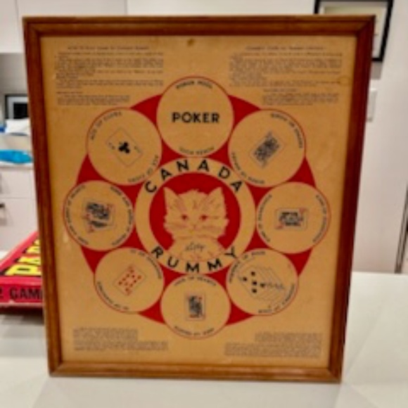 Canada Rummy and Chinese Star Checker Game. A Somerville Game. Made in Canada. - Picture 2 of 2